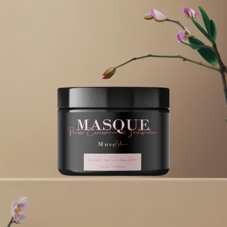 Masque Musc Blanc : Vitalité & Croissance